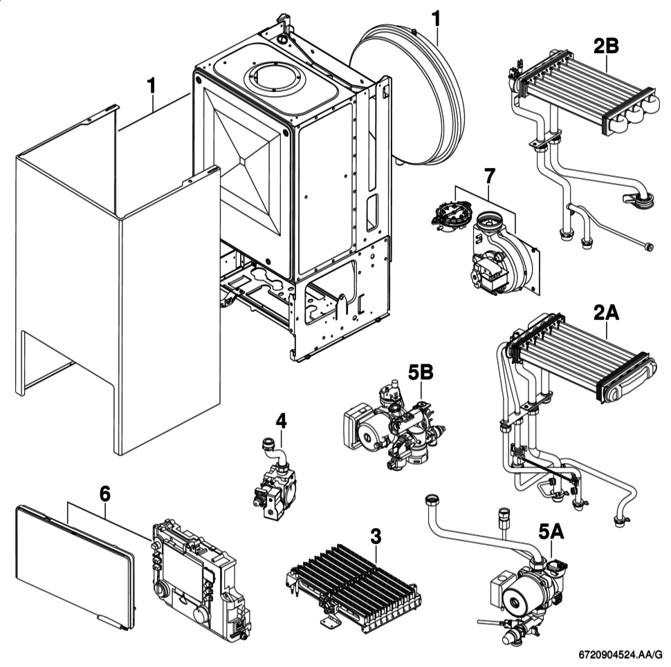 Схема котла buderus logamax u052 24k