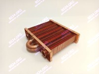 Теплообменник отопления без фитингов (142 мм) 67 FIN (100 HSG/ICH/MSC) DAEWOO