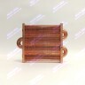 Теплообменник отопления без фитингов (180 мм) 85 FIN (130-200 HSG/ICH/MSC)(3318108610, 3318108640) DAEWOO EM021-180-02 