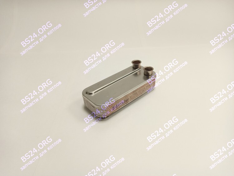 Теплообменник ГВС Navien Ace 24K, Atmo 20-24A(N) (подходит к Deluxe 13-24K) 12 пластин (30004997A, 30004995A,30004993A) ES190N-000-12R-HR 