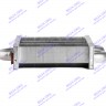 Теплообменник отопления без фитингов (142 мм) 67 FIN (100 HSG/ICH/MSC) DAEWOO EM021-142 