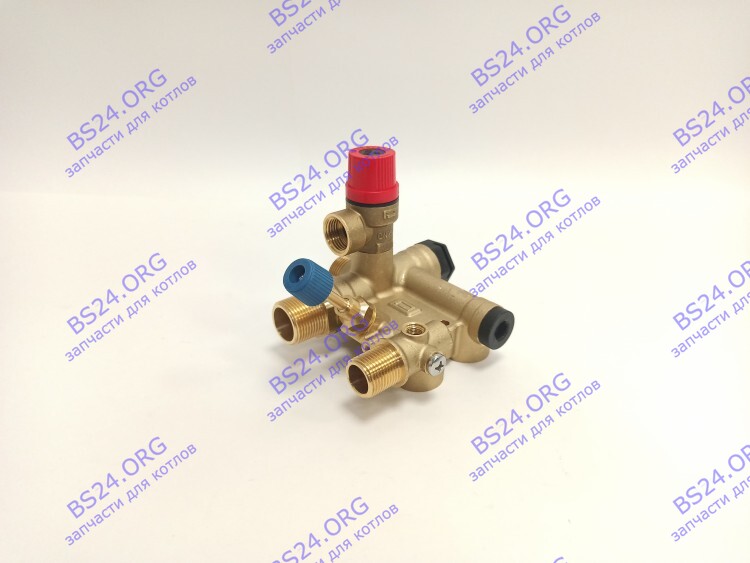 Трехходовой клапан в сборе BAXI ECO NOVA, ECO Classic (63104100551P) GGT014 