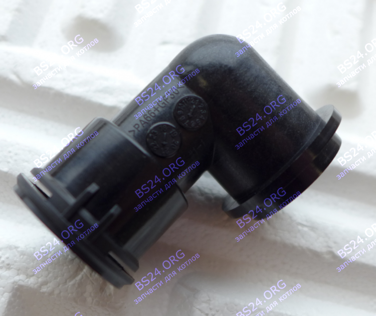 Патрубок обратки теплообменника угловой Navien Heatluxe (NGB210) 20034886A 