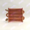 Теплообменник отопления с фитингами (180 мм) 85 FIN (130-200 HSG/ICH/MSC)(3318108610, 3318108640) DAEWOO EM021-180-02-Фитинг-Комп 
