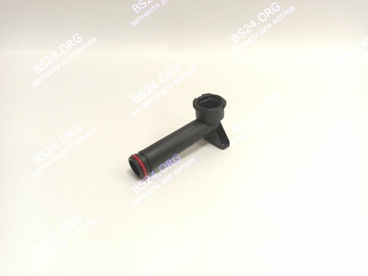 Патрубок контура ОВ проходной верхний Выход (папа) Navien Deluxe, Ace, Atmo, NCN (BH2507366B) 20007845B 