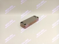 Теплообменник  ГВС  вторичный 12 пластин BAXI (711612800), Protherm (0020119606), FONDITAL (6SCAMPIA07)