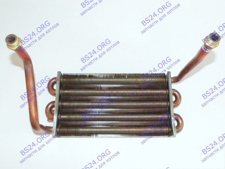 Теплообменник первичный Buderus Logamax U072-24,24K (87186439830)