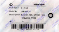 Кольцо уплотнительное O-ring NAVIEN (EPDM,P6,5.8 × 1.9)