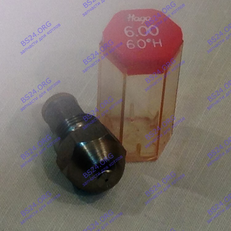 Форсунка 6.00*60 ° H (для 2-й ступени) (KSO-400) KITURAMI S181100026 