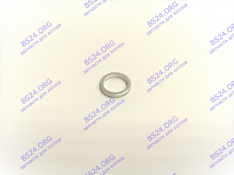 Плоская прокладка 3/8 (алюминий) для крана подпитки D12мм ZR403A 