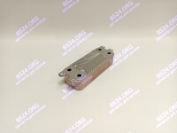 Теплообменник  ГВС вторичный 16 пластин VAILLANT PROTHERM (0020038572, 0020014402)