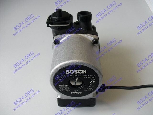 Насос циркуляционный GRUNDFOS UPS 15-60 Bosch GAZ 3000 W ZW24 87072040420 