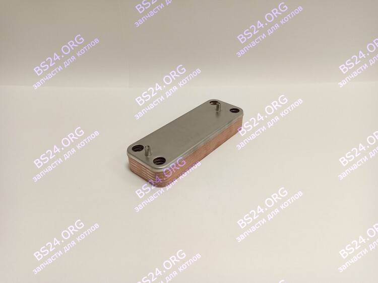 Теплообменник ГВС вторичный 12 пластин BAXI  5686670 ES210P-156-12F-CH 