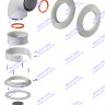 Отвод коаксиальный (колено) универсальный D60/100