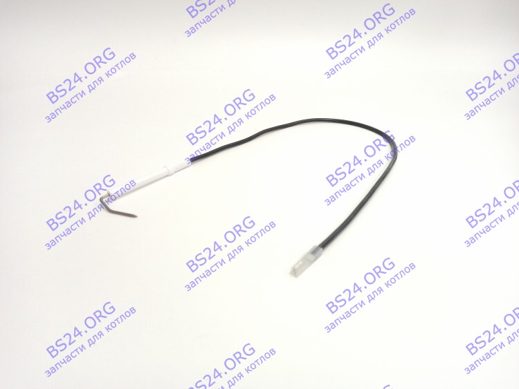 Электрод с кабелем розжига (правый) (для GAZLUX,GAZECO произведенных до 2012 г.) (05-2022) IE019 
