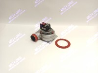 Вентилятор для котлов 24 кВт Polykraft Alpine Light с красными патрубками отбора (47W)