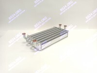 Теплообменник битермический 300 мм (295 мм внутри) Ferroli DOMIproject C/F32 (39819670, 37404120, 39819910, 37404311)