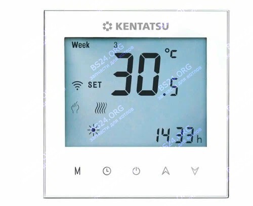 Комнатный термостат сенсорный WI-FI KENTATSU (белый) KCW-01GC 