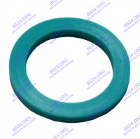 Кольцо уплотнительное O-ring Silicon 24 мм датчик протока ГВС, уголок ГВС) зеленое плоское DAEWOO