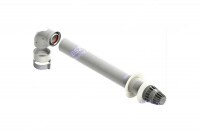 Комплект коаксиального дымохода Arderia D 60/100 0,75м