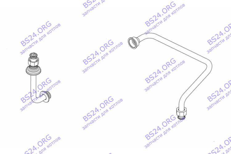 Подводящая трубка BOSCH 87160120790 