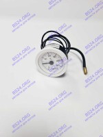 Термометр капиллярный круглый белое кольцо d 51,5 мм, длина капилляра 1050 мм, 0-120С